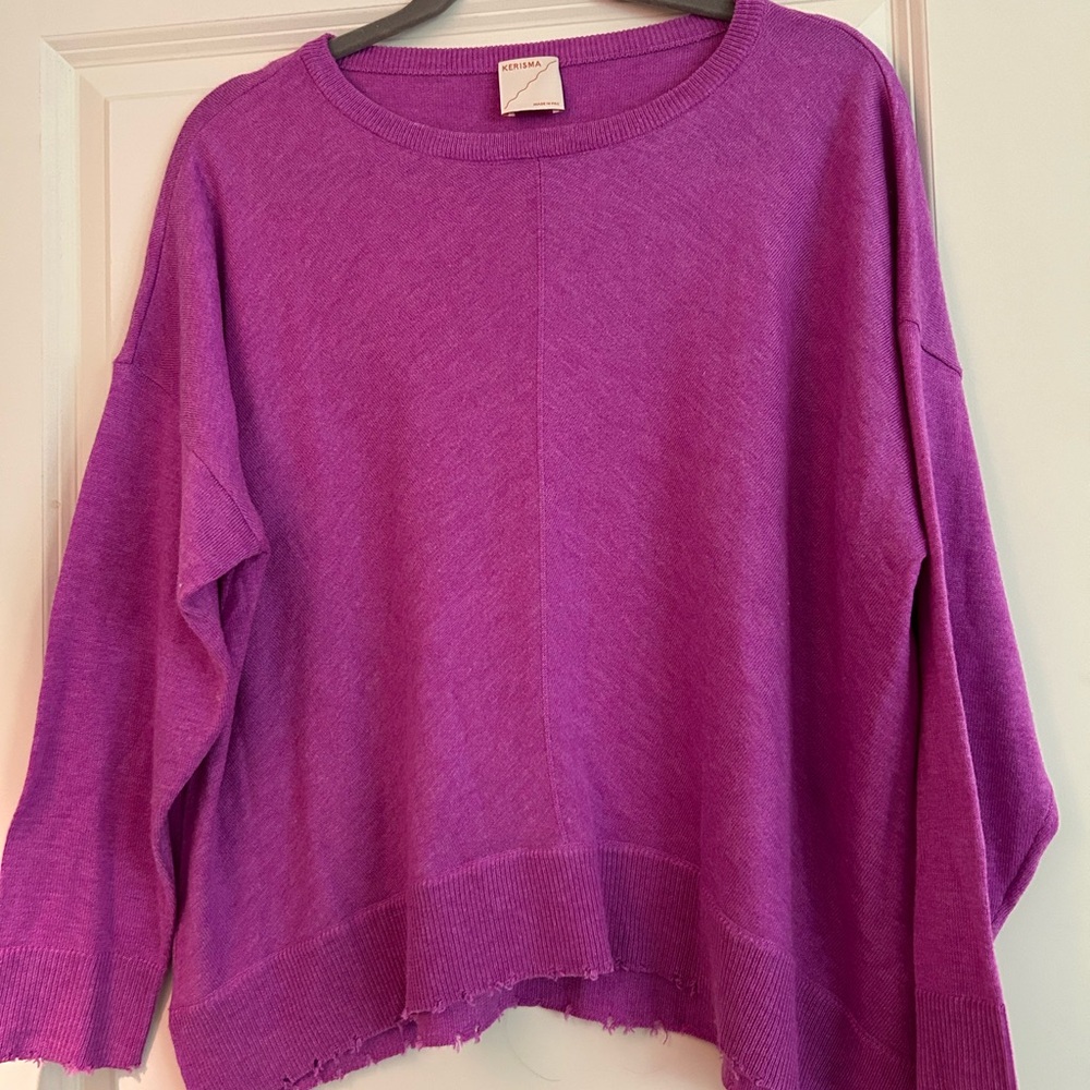 Kerisma Vibrant Purple Knit Top